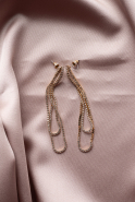 Boucle D'Oreille Rose UK560