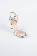 Chaussure de soirée Cuir Argent AB2117
