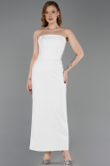 Tenue de Soirée Midi Blanc ABK2628