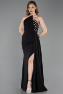 Robe de Soirée Longue Noir ABU6170
