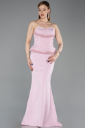 Robe de Soirée Longue Poudre ABU6192