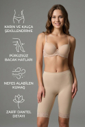 Gaine Short Sculptante Vison EM3004