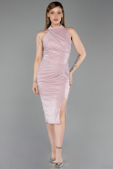 Robe de Cérémonie Midi Poudre ABK2635