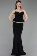 Robe de Soirée Longue Noir ABU6239