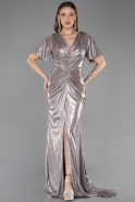 Robe De Soirée Grande Taille Longue Or ABU6281