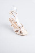 Chaussure de soirée Couleur daim Beige ABN2122