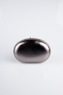 Sac de Soirée Luxe Peau Platine MN613