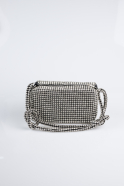 Sac de Soirée Luxe Pierreux Noir MN963