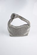 Sac de Soirée Pierreux Noir MN975