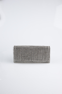 Sac de Soirée Luxe Pierreux Noir MN9740