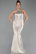 Robe de Soirée Longue Or ABU6295