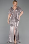 Robe De Soirée Grande Taille Longue Or ABU6281