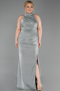 Robe De Soirée Grande Taille Longue Menthe ABU6311