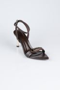 Stiletto Peau Brun AB2109