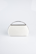 Sac De Soirée Luxe Satin Nacre V351