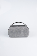 Sac de Soirée Luxe Gris fumé V351