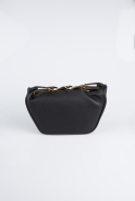 Sac de Soirée Luxe Cuir Noir KC476