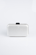 Sac de Soirée Argenté Argent SH827