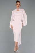 Robe De Soirée Midi Poudre ABK2664