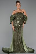 Robe de Soirée Longue Perlé  ABU5169