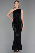 Robe de Soirée Longue Noir ABU6368