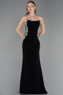 Robe de Soirée Longue Noir ABU6374