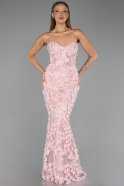 Robe Queue de Poisson Longue Poudre ABU6625