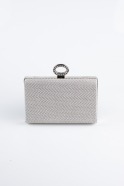 Sac de Soirée Luxe Platine SH862