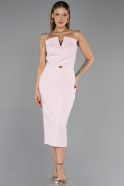 Robe de Cérémonie Midi Poudre ABK2687