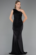 Robe de Soirée Longue Noir ABU6579