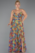 Robe De Graduation Grande Taille Longue Rinçage ABU6558