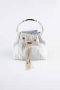 Sac de Soirée Luxe Argent KC171