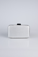 Sac de Soirée A motifs Argent SH802