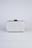 Sac de Soirée Luxe A motifs Argent SH802