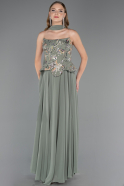 Robe de Soirée Longue Mousseline  ABU6665