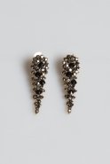 Boucle D'Oreille Anthracite SO113