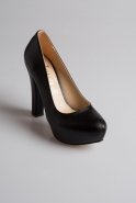 Chaussures Soirée Cuir Noir MJ3009