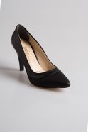 Chaussures Soirée Cuir Noir BA509