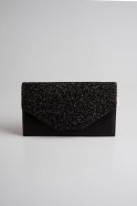 Black Swarovski Evening Handbags V430