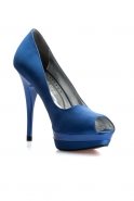 Chaussures De Soirée À Talon Sax Bleu I1054-2308