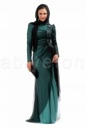 Robe De Soirée Hijab Menthe S3472