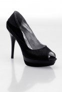 Chaussures De Soirée À Talon Noir I105-2308