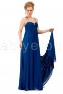Robe De Soirée Longue Sax Bleu C1579