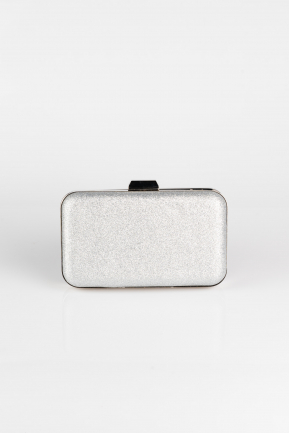 Sac de Soirée Luxe Argent SH802