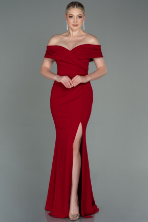 Long Red Evening Dress ABU3156