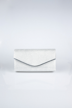 Sac De Enveloppe Argenté Argent SH810