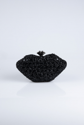 Sac de Soirée Luxe Noir SH831
