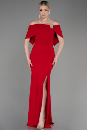 Long Red Evening Dress ABU3775
