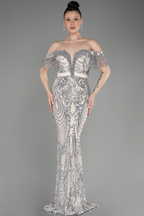 Long Mink Mermaid Prom Dress ABU3783