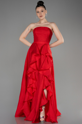 Long Red Evening Dress ABU3800